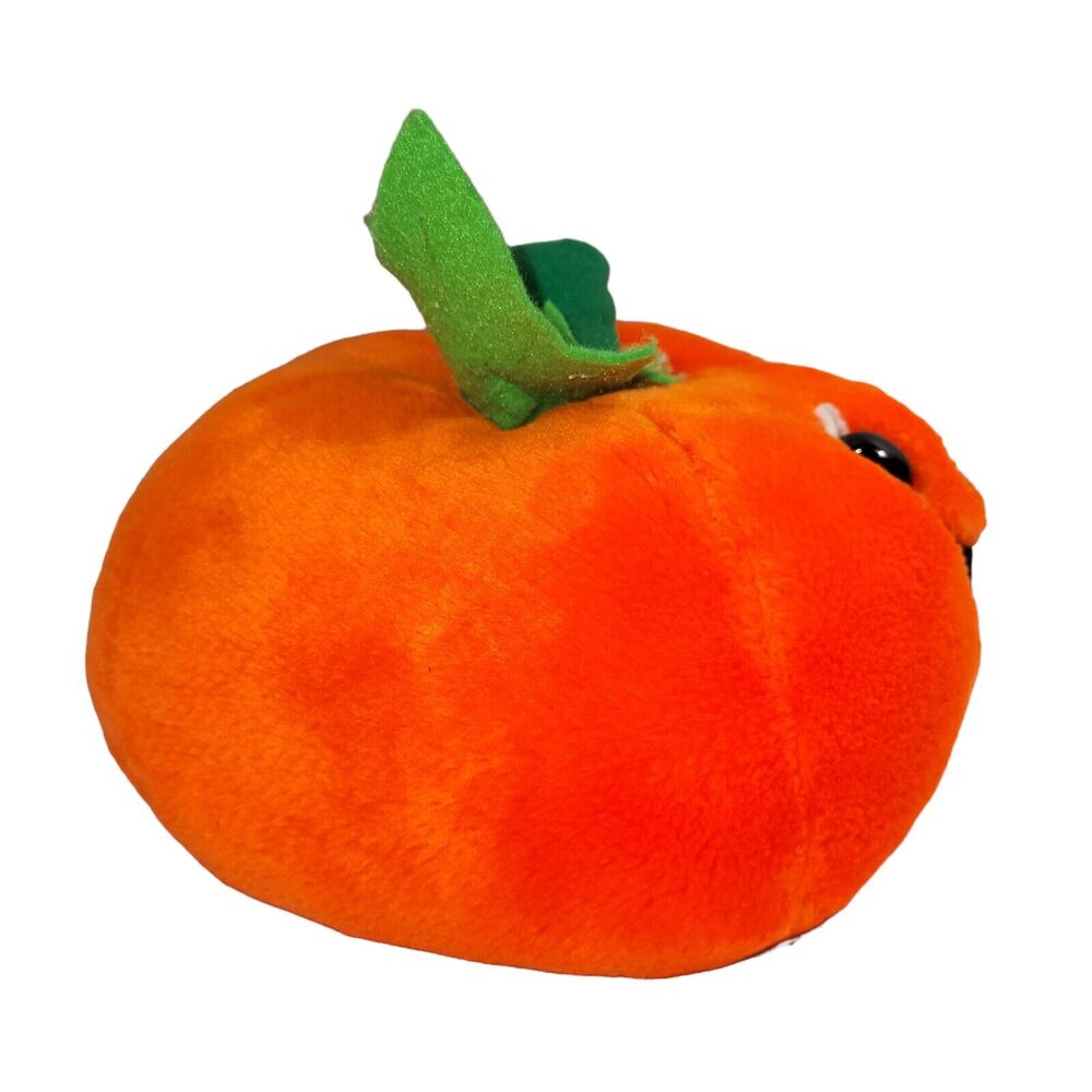 Vintage America Wego Plush Pumpkin Stuffed Halloween Jack-O-Lantern 7" - Picture 3 of 11